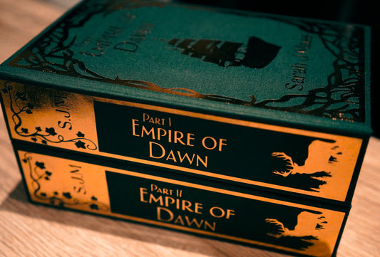 Empire of Dawn: Collector’s Two-Part Tandem Rebind of Empire of Storms and Tower of Dawn (Seconds Edition)
