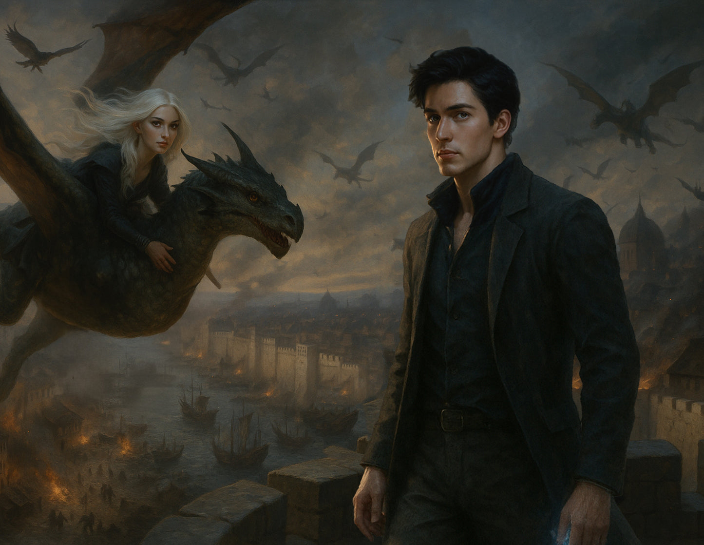 Tandem Read Rebind – Empire of Storms & Tower of Dawn (Made to Order)