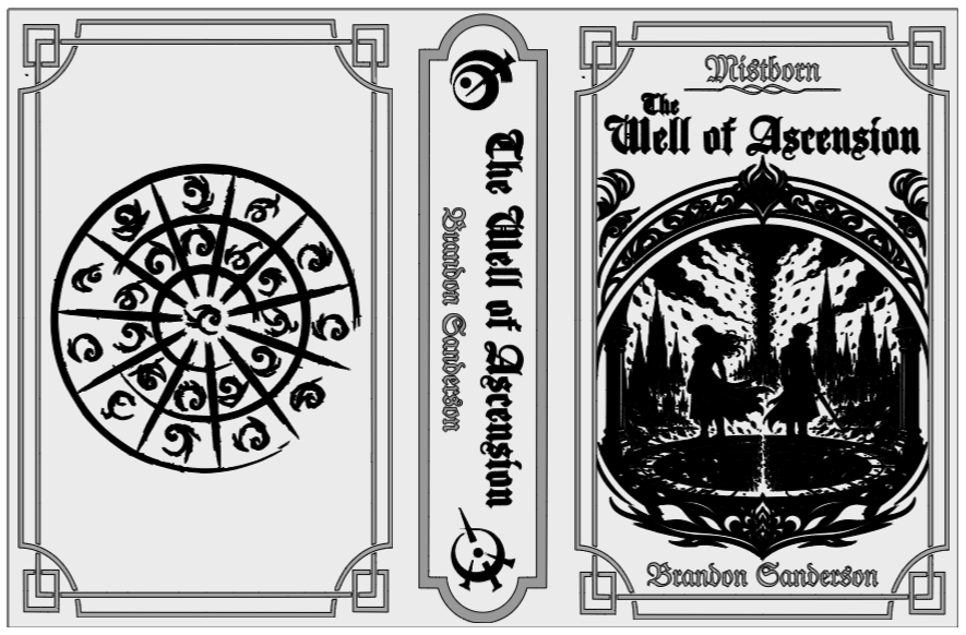 Mistborn: The Well of Ascension โ Book Cover Design