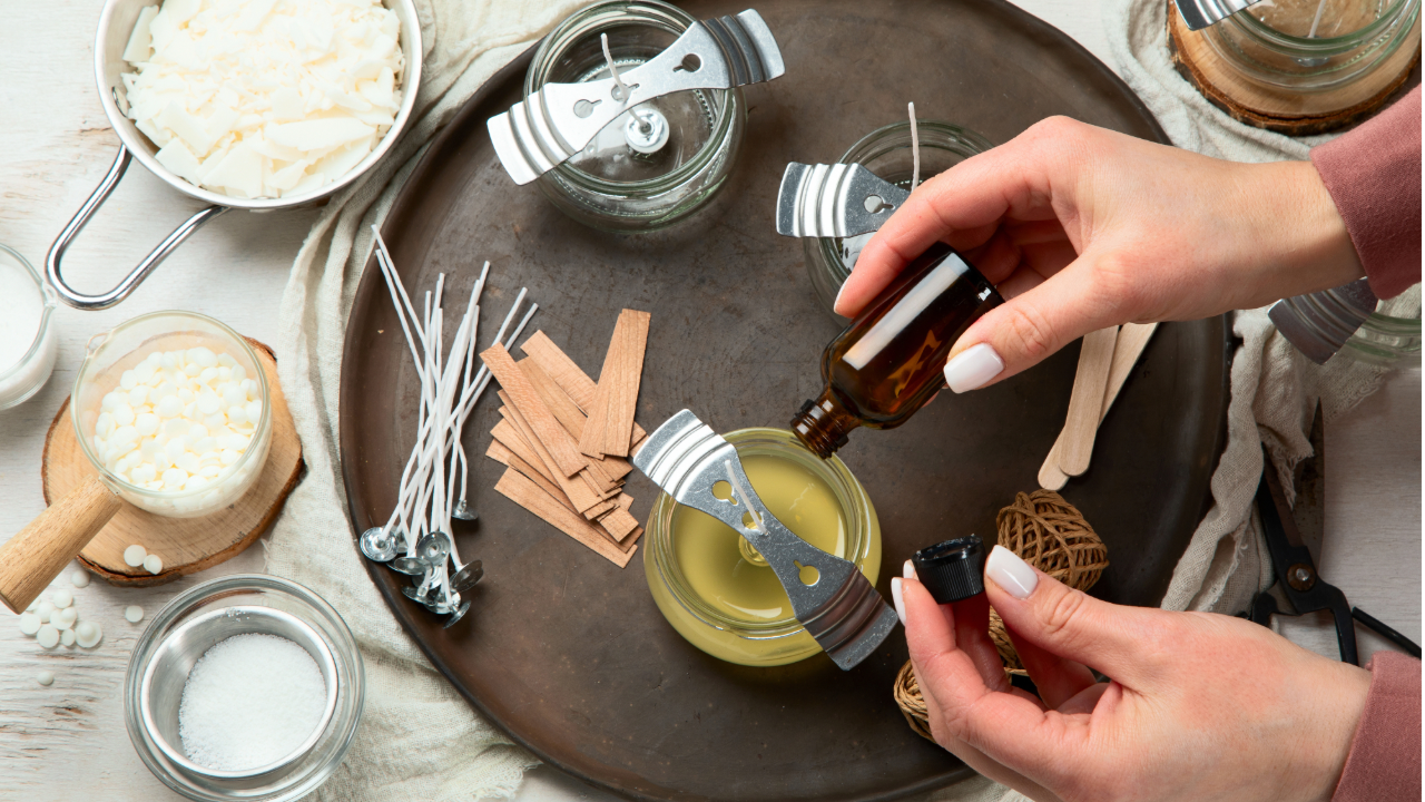 Wick & Whimsy: DIY Scented Candle Project Kit