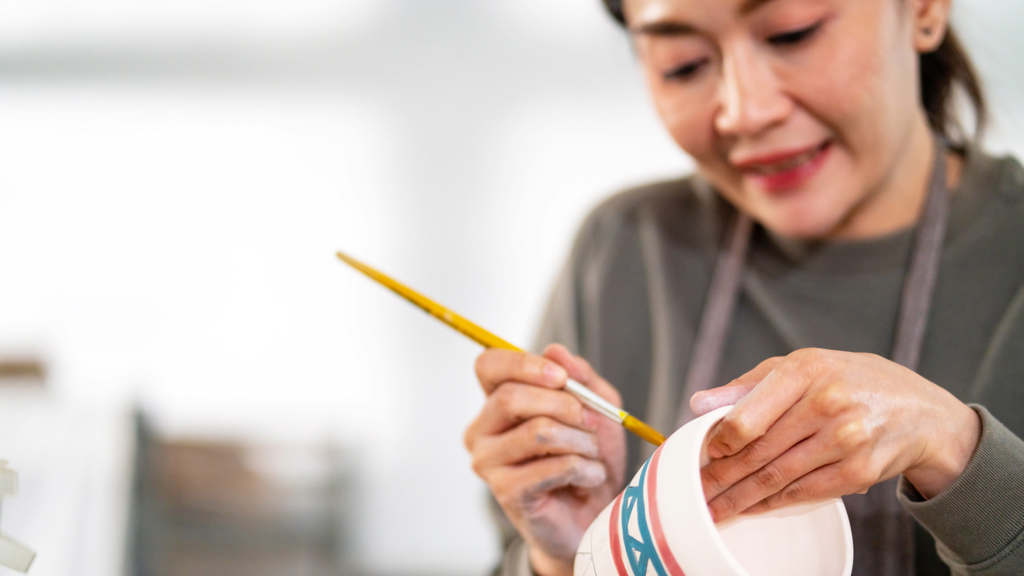 Pottery Party: Paint Your Own Ceramic Pots Kit