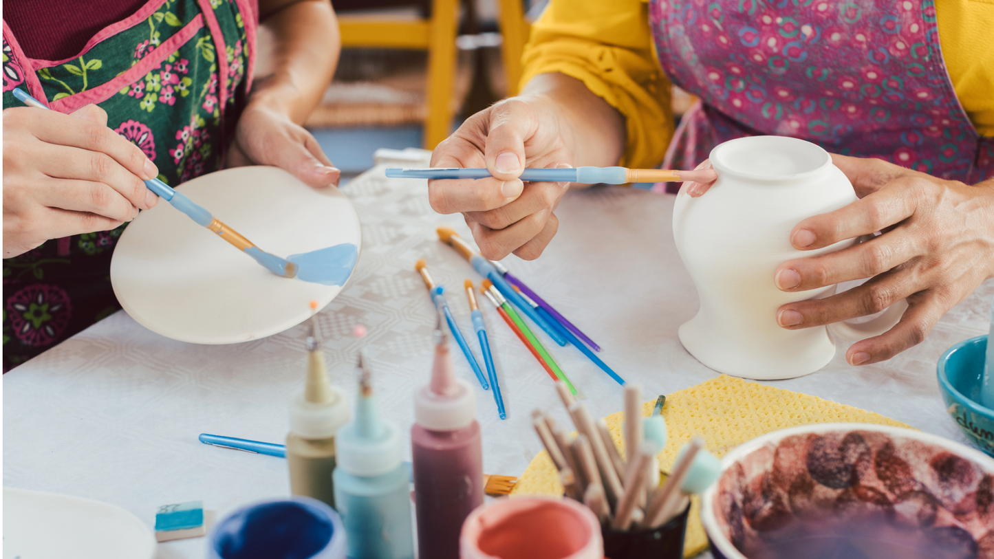 Pottery Party: Paint Your Own Ceramic Pots Kit