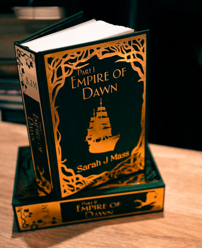Empire of Dawn: Collector’s Two-Part Tandem Rebind of Empire of Storms and Tower of Dawn (Seconds Edition)