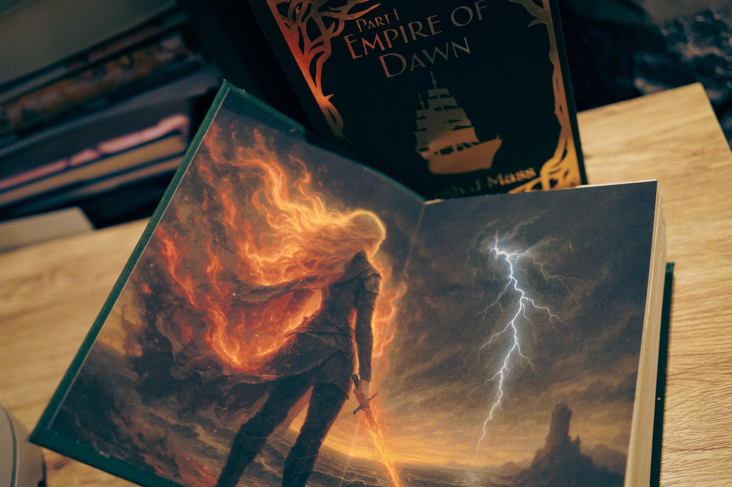 Empire of Dawn: Collector’s Two-Part Tandem Rebind of Empire of Storms and Tower of Dawn (Seconds Edition)