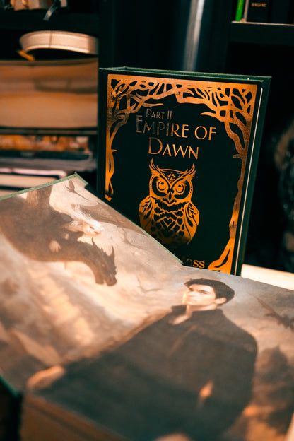 Empire of Dawn: Collector’s Two-Part Tandem Rebind of Empire of Storms and Tower of Dawn (Seconds Edition)
