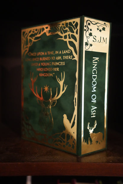 Kingdom of Ash — Handmade Rebind | Ready to Ship