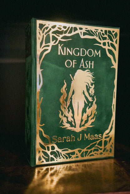 Kingdom of Ash — Handmade Rebind | Ready to Ship