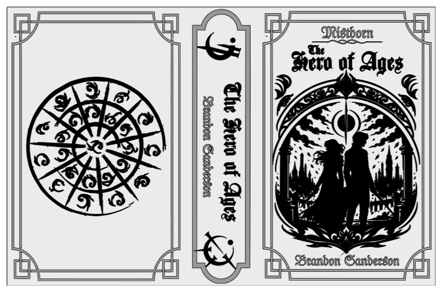 Mistborn: The Hero of Ages — Book Cover Design