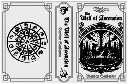 Mistborn Era One Trilogy — Book Cover Design Set